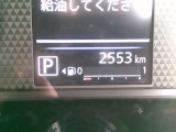 走行距離は2,553kmです。