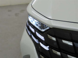 精悍な目つきのLEDヘッドランプを装備しております