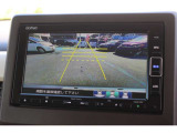車庫入れ時は、バックカメラ搭載であんしんです。