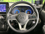 【ステアリングスイッチ】運転中、前方から目線をそらすことなく、オーディオ等の操作が可能な便利機能!安心&快適なドライブを演出してくれます♪