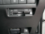 ETC車載器付きです。高速道路の料金所もスムーズに通過できます。