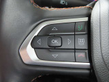 ステアリングホイールにメーター操作ボタンがあるので運転中も手をなさず操作ができます!