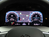 デジタルメータークラスタ「Digital Cockpit Pro」・メーター内に地図も出せます。