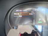 視認性の高いメーター類、安全運転に努められます。