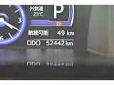 先進的なディスプレイ表示のメーター。
