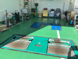 中古車販売にて車検整備付きのお車は、こちらの検査ラインで適合確認の検査をし、車検を2年お付けしてご納車致します。