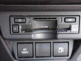 ETC車載器付きです。高速道路の料金所もスムーズに通過できます。