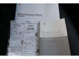 【付属品】メンテナンスノート、オーナーズガイド、その他説明書付属してます!
