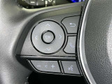 ステアリングスイッチ装備!運転しながら手元でオーディオの操作などができます。