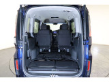 乗車人数や積み荷に合わせて空間を使いわけが可能です