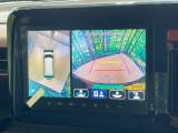 【全方位モニター用カメラ】専用のカメラにより、上から見下ろしたような視点で360度クルマの周囲を確認することができます☆死角部分も確認しやすく、狭い場所での切り返しや駐車もスムーズに行えます。