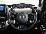 ◆ハンドル全体◆各種スイッチがハンドルから手を放さず操作できるので運転中でも楽に操作できます。