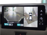 ◆フロントブラインドビュー◆車両前方に搭載したカメラで表示!発進時の安全確認にとても役立ちます。