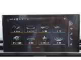 ナビゲーション、メディア、電話、車両設定へアクセスできるMMIメニュー画面です。