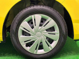 おしゃれは足元から♪純正14インチフルホイールキャップ☆安心のフロントディスクブレーキ。
