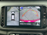 【アラウンドビューモニター】空から見下ろしているような視点で周囲を確認できます。スムースな駐車をサポートします♪