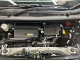 エンジンルームもクリーニング済みできれいですよ。日産の整備士がしっかりと丁寧に点検していますので安心してお乗りいただけます