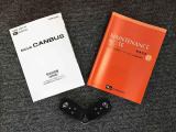 メンテナンスノート(保証書)・各種取り扱い説明書を完備しており安心です。