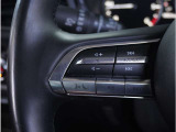 【ステアリングスイッチ】運転中、前方から目線をそらすことなく、オーディオ等の操作が可能な便利機能。安心&快適ドライブにはマストな装備。