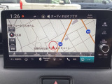 ホンダ純正メモリーナビ付きなので、迷わず目的地まで安心。