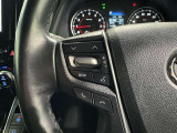 ステアリングスイッチ装備!運転しながら手元でオーディオの操作などができます。