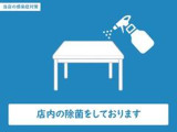 定期的に店内の除菌を行っております