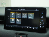 Honda純正ナビゲーション。直感的に操作できるよう工夫されてますので、マニュアルなしでも使えてしまします。