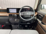 広々とした視界を体感できます。運転が楽しくなりますね。