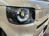 夜間走行も安心。LEDヘッドライト付です。