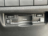 ETC車載器付きです。高速道路の料金所もスムーズに通過できます。
