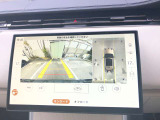 360度カメラで車庫入れも安心です。