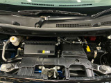 エンジンルームもクリーニング済みできれいですよ。日産の整備士がしっかりと丁寧に点検していますので安心してお乗りいただけます