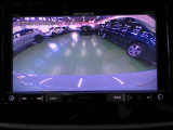 バックカメラの画像です。車庫入れの安心感がアップしますね。