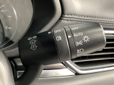 オートライトはレバーをAUTOの位置にすると周囲の明るさに応じて自動で点灯/消灯します。