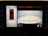 パノラミックビューモニターを装備。駐車場や交差点でクルマを真上から見るように周囲を確認できます。機能の詳細は販売店スタッフまでおたずねください。