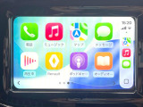 ●Apple Car Play:スマホとの有線接続で、ナビ・オーディオ再生などスマホのアプリ機能が画面でも使える便利機能です!