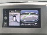 アラウンドビューモニター装備☆上から見たような画面で車庫入れも縦列駐車も安心です♪