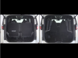 シートアレンジにより、用途に応じてラゲージスペースを自在に拡張。人も荷物も柔軟に対応出来る、使い勝手の良い荷室空間です。