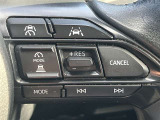 お車の色々な設定をハンドルのスイッチを押すだけで簡単に出来ます♪