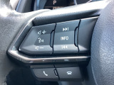 運転中でも操作ができるステアリングコントロールボタンも付いています。手元でオーディオ操作も安全でかつ楽々ですね!!