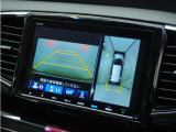 ◆全周囲カメラシステム◆運転席から見えにくい後方などをナビ画面で確認でき運転を支援するシステムです!