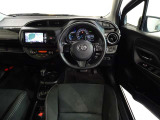 視界良好、操作しやすい運転席です。
