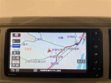 ナビ付きだから知らない土地の運転も安心です。