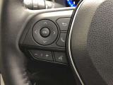 【ステアリングスイッチ】左です。ハンドルから手を離さず、運転に集中したまま手元でオーディオ操作等ができます。