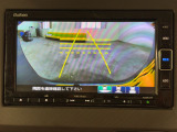 バックカメラの画像です。車庫入れの安心感がアップしますね☆