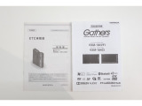 ナビとETCの取扱説明書が付属しております。