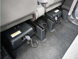 電動ウインチで車いすの搭乗・固定を快適に。