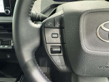 ステアリングスイッチ装備!運転しながら手元でオーディオの操作などができます。