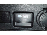 非常時やキャンプなどに役立つAC100Vコンセント付きです。