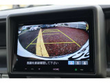 【バックモニター】後方確認をサポートし、障害物や歩行者との接触を防止します!